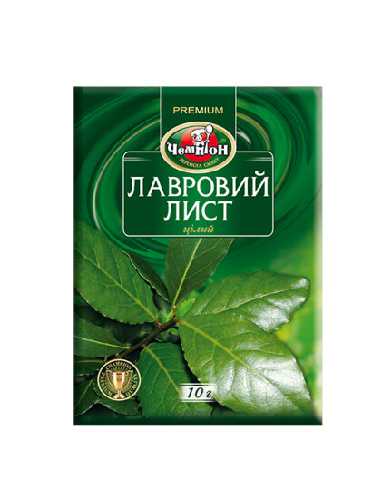 Лавровий лист цілий Чемпіон, 10 г